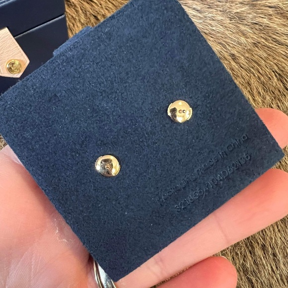 SOLD - LV Volt Stud Earrings - Picture 7 of 8